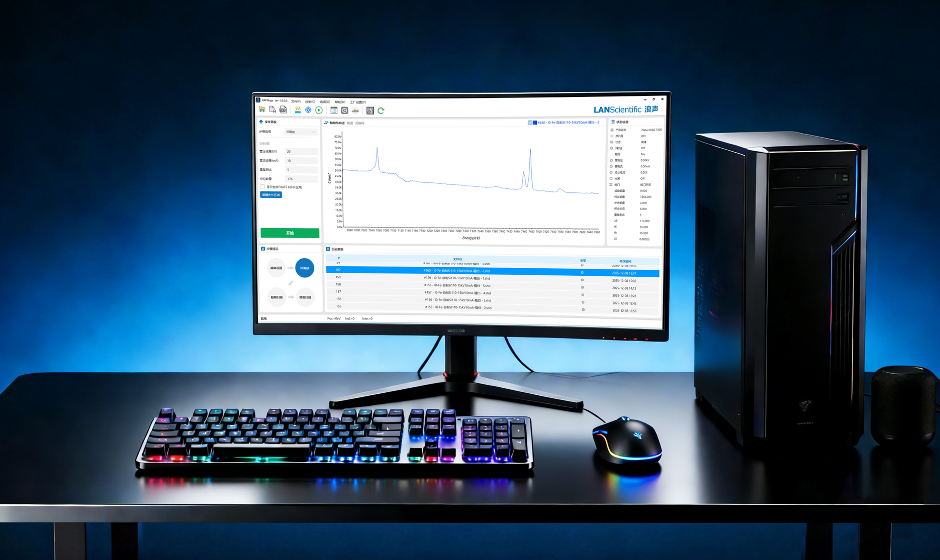 Интуитивное и простое в использовании специальное ПО для запуска измерений одним нажатием
